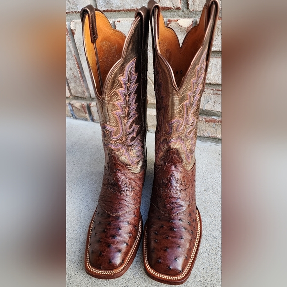 Lucchese Ostrich Boots - Picture 7 of 15